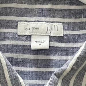 J. Jill Love Linen Sleeveless Blouse